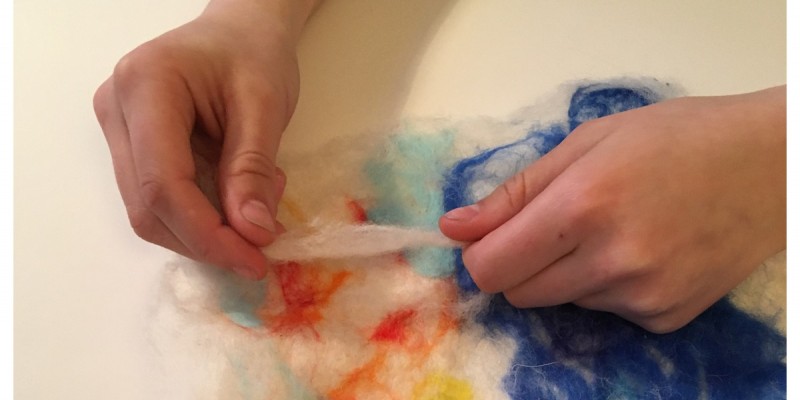  Felt Making Workshop for families with Susan Walsh