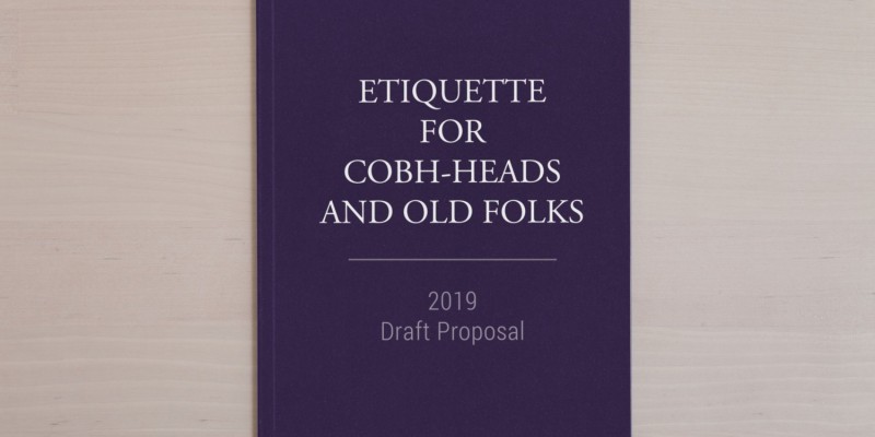 Book Launch: My Mate Manners and Etiquette for Cobh-Heads and Old Folks