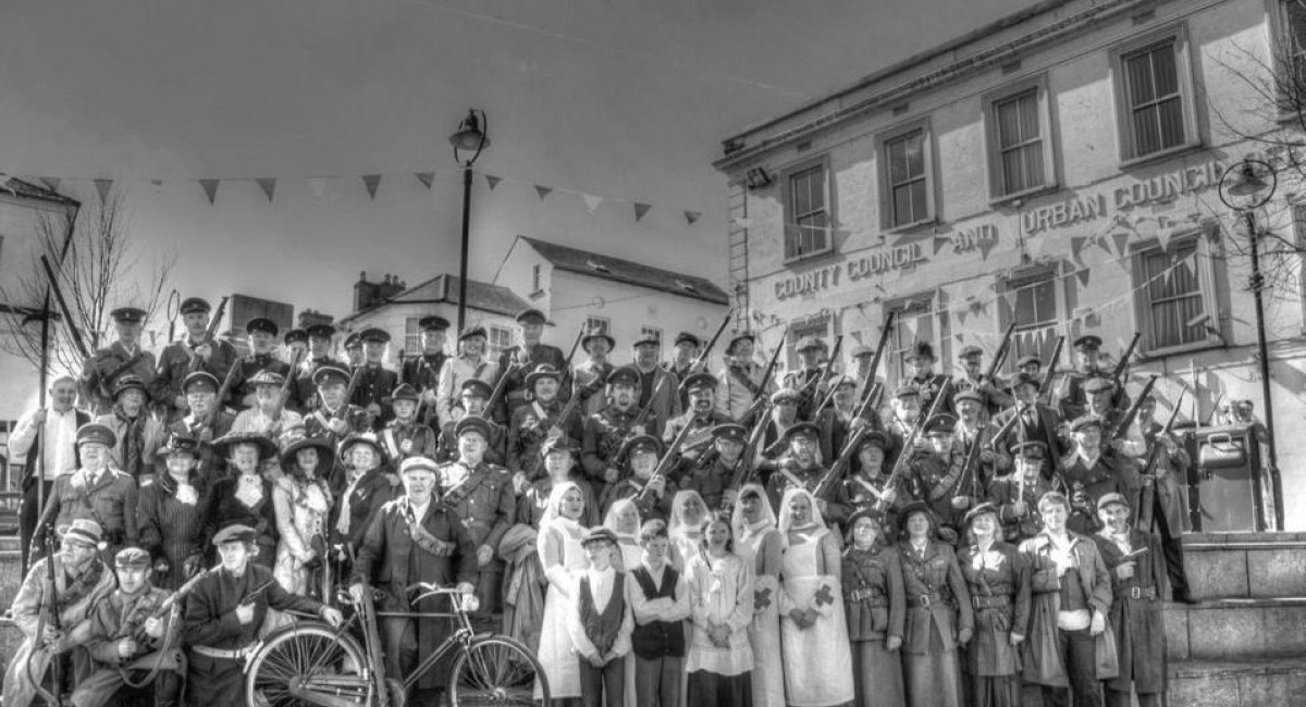 A Living History, lunchtime event. Cobh Animation