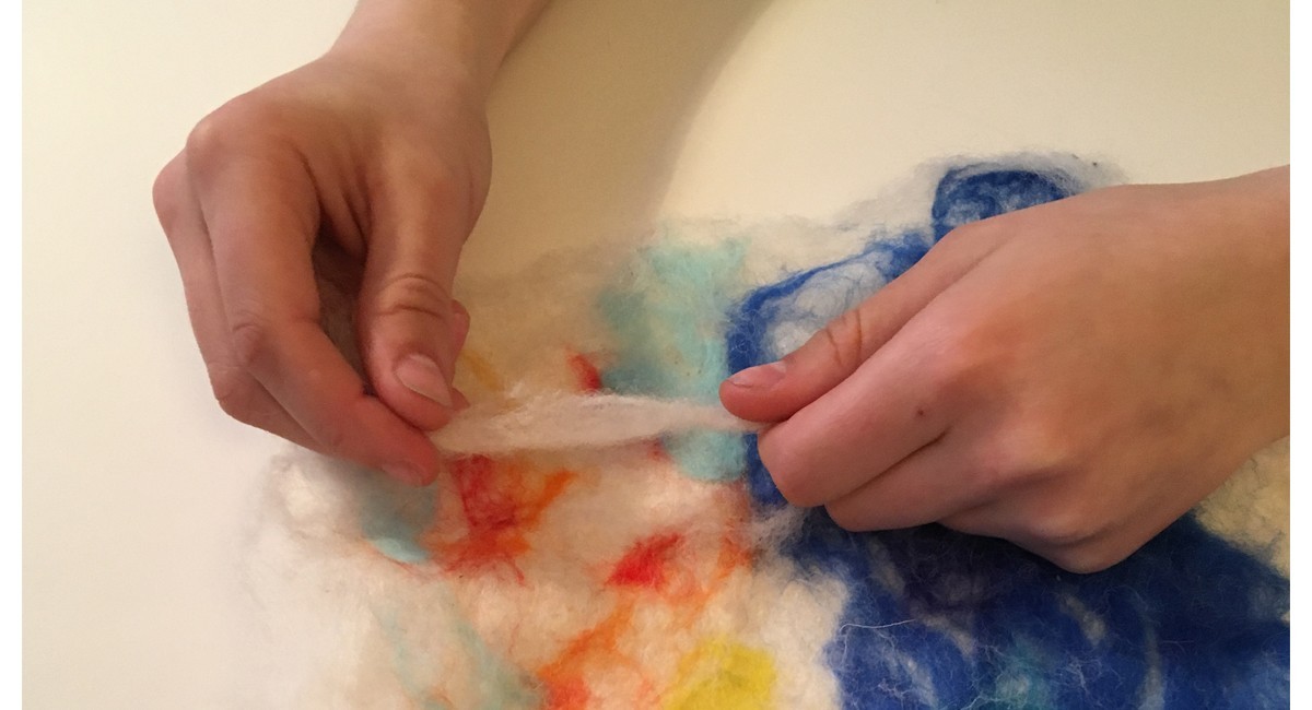  Felt Making Workshop for families with Susan Walsh