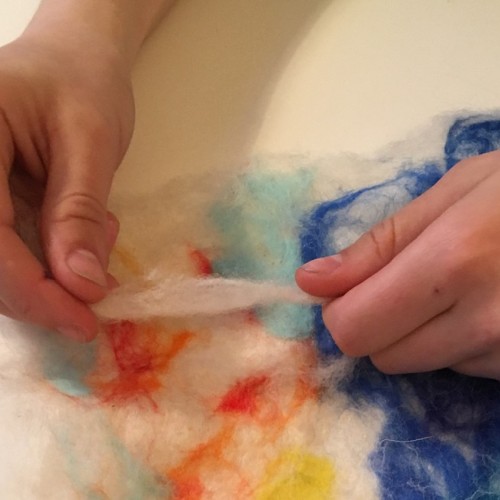  Felt Making Workshop for families with Susan Walsh